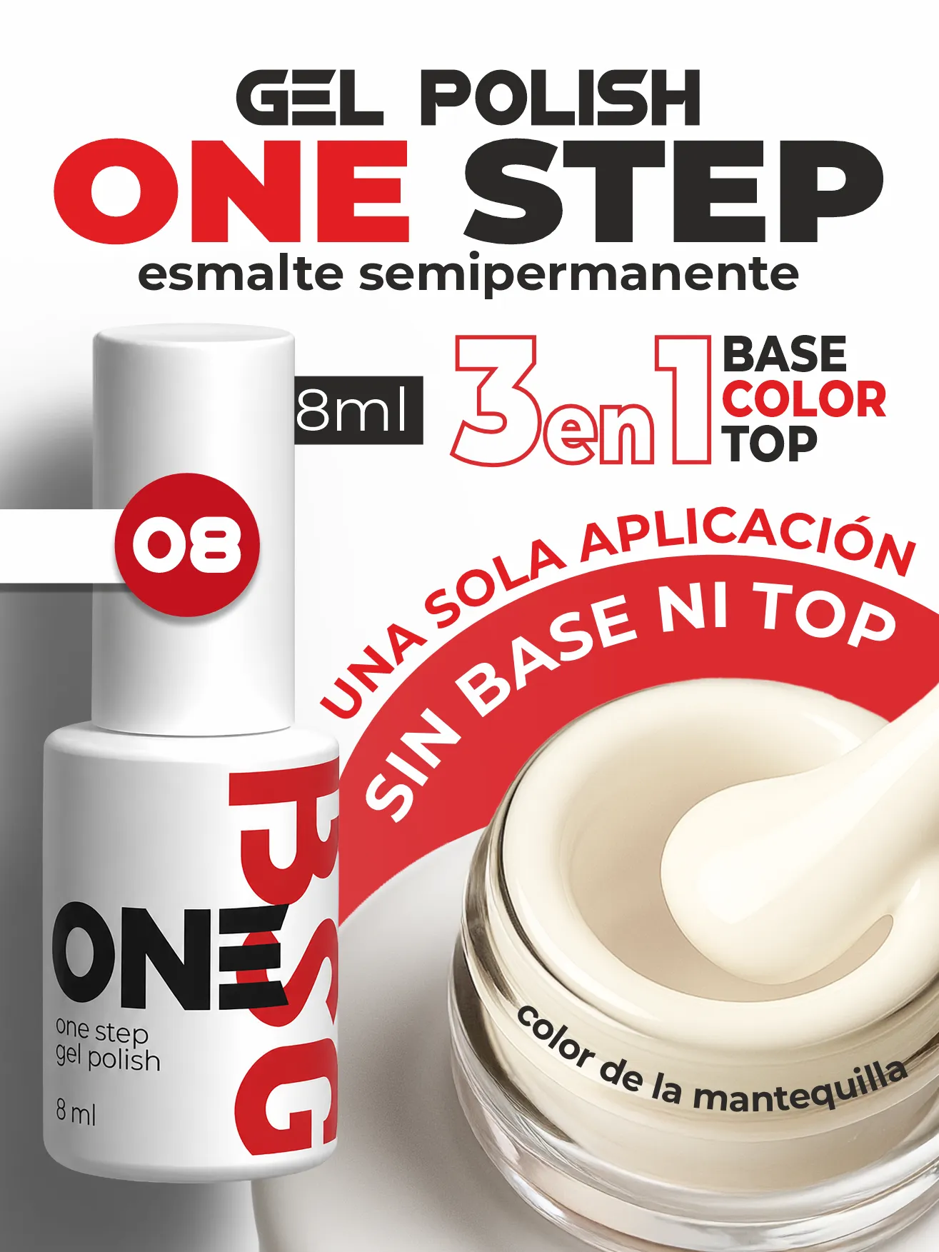 BSG One Step Gel Polish #08 (8 ml)