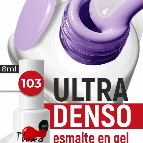BSG Gel Polish Thixo Nº103 – Lilac Bloom, 8 ml