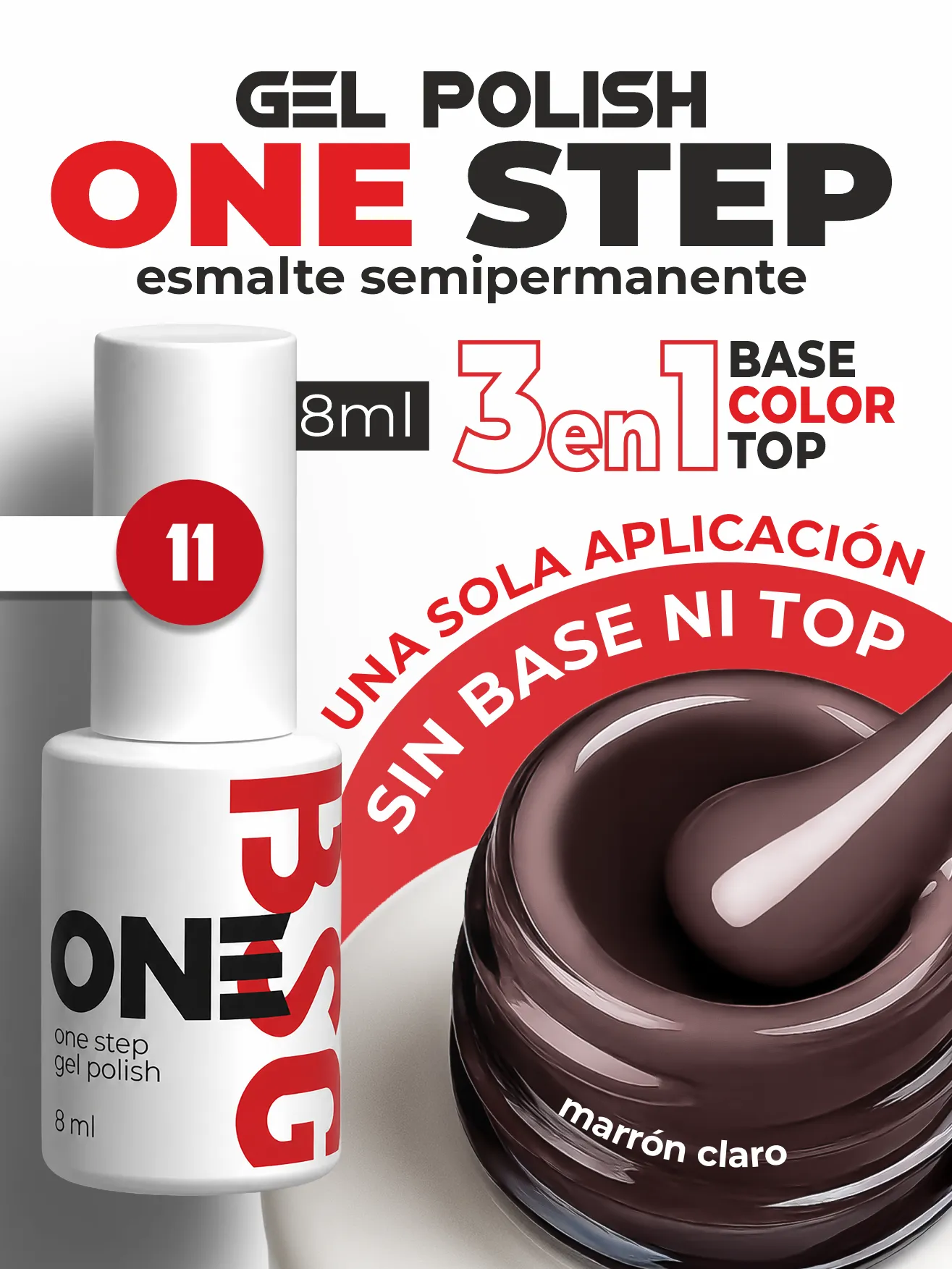 BSG One Step Gel Polish #11 (8 ml)