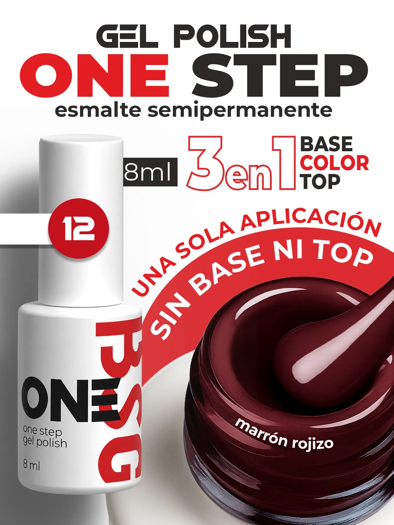BSG One Step Gel Polish #12 (8 ml)