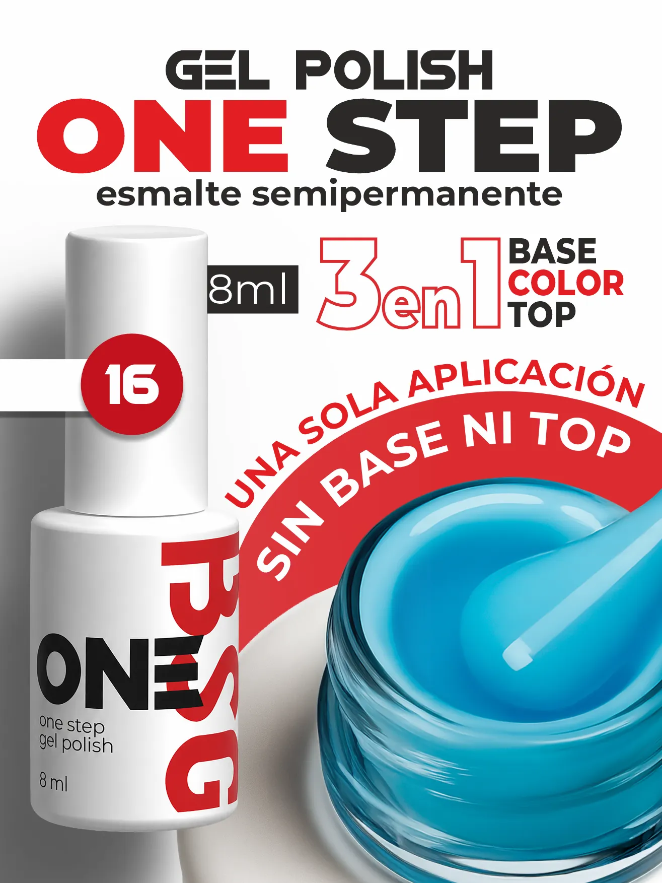BSG One Step Gel Polish #16 (8 ml)