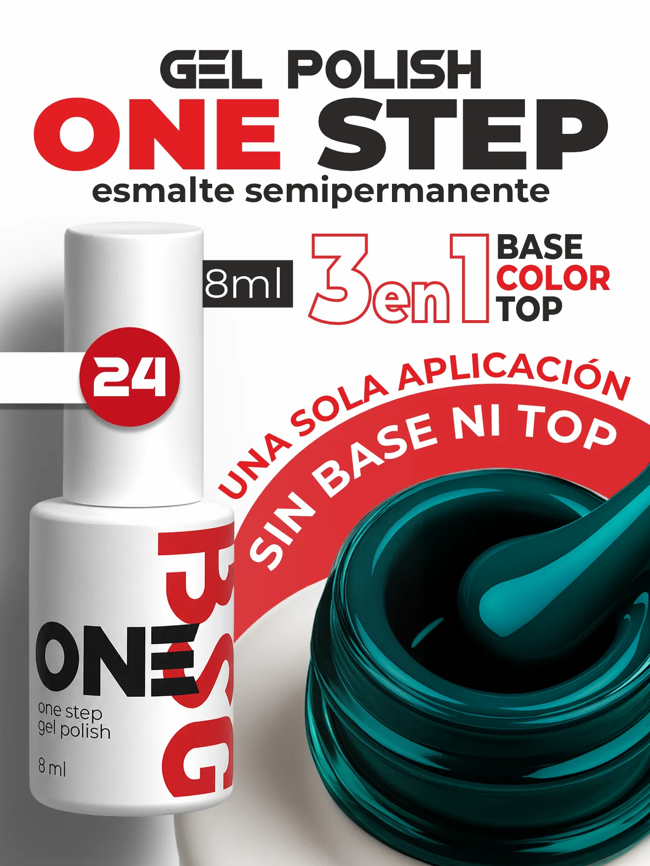 BSG One Step Gel Polish #24 (8 ml)