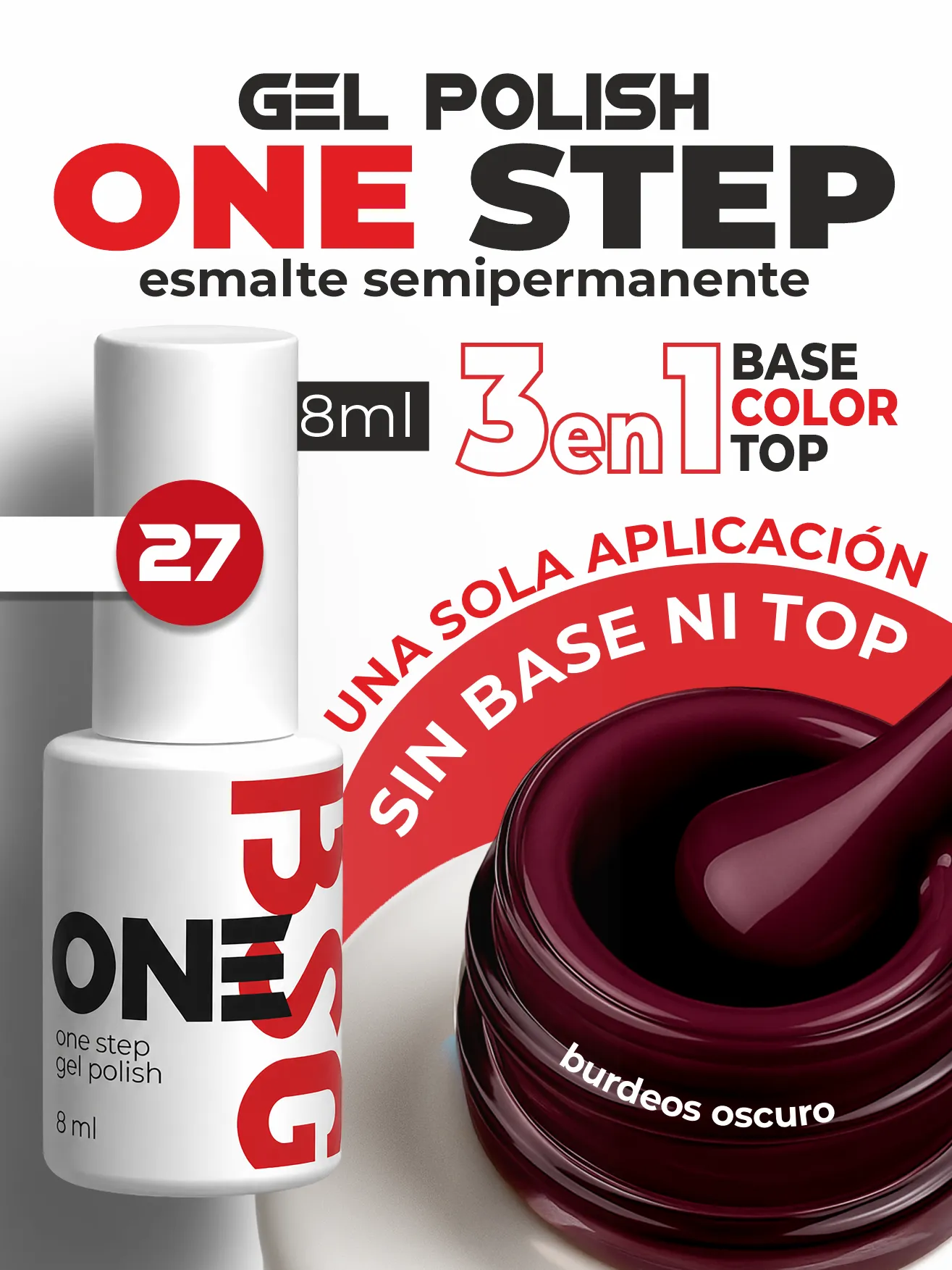 BSG One Step Gel Polish #27 (8 ml)