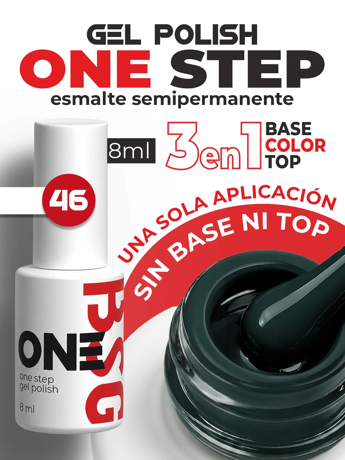BSG One Step Gel Polish #46 (8 ml)