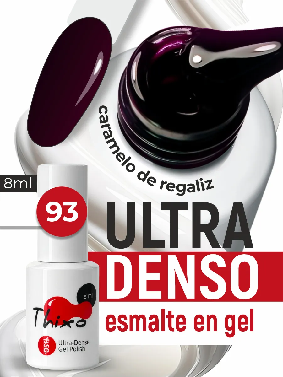 BSG Gel Polish Thixo Nº93 – Midnight Plum, 8 ml