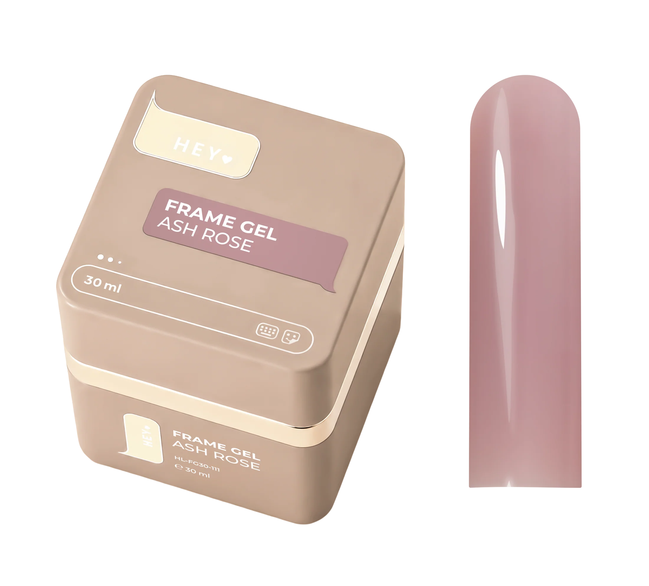 HeyLove Frame Gel Ash Rose, 30 ml