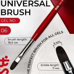 Pincel Brush Gel 6