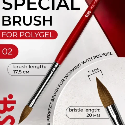 Pincel BSG Brush Polygel 02