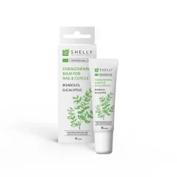 SHELLY Bálsamo fortalecedor para uñas y cutículas con bisabolol y eucalipto, 15 ml