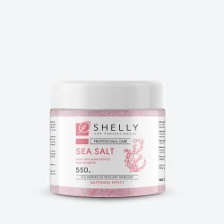Shelly Sal marina para pedicura y manicura con urea, extracto de algas y aceite de argán · 550 g