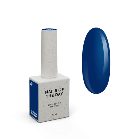 NAILSOFTHEDAY Gel Polish Deepen 260 – Azul Profundo · Cobertura en una Capa · 10 ml