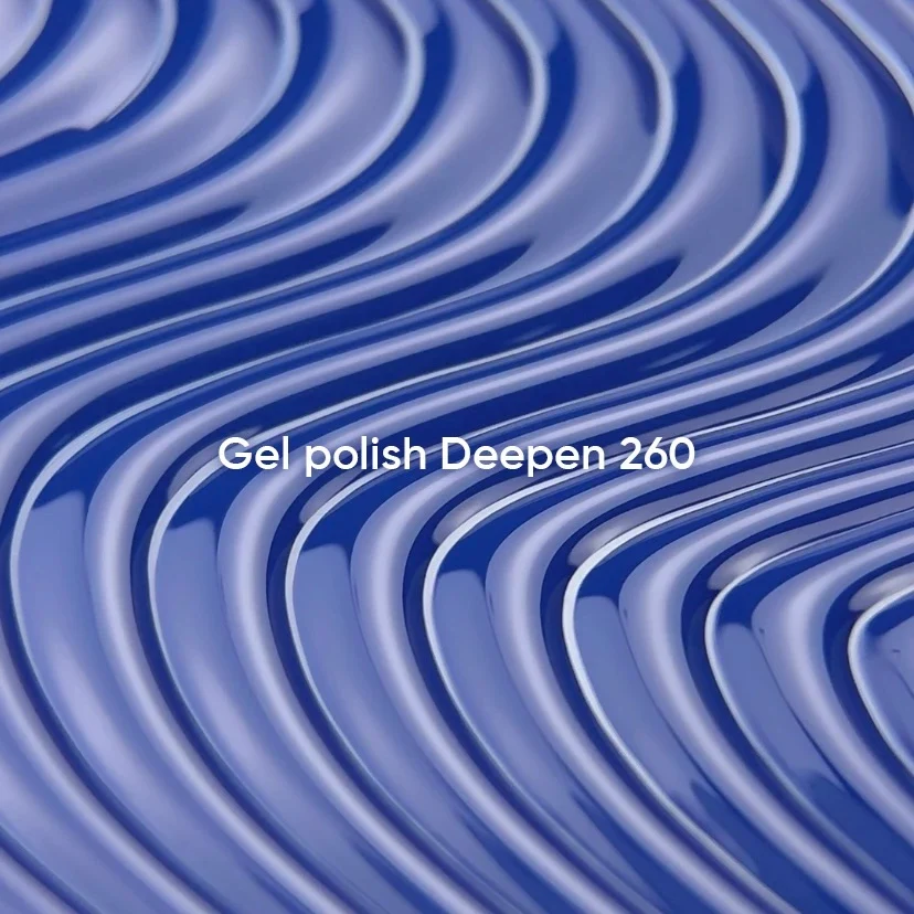 NAILSOFTHEDAY Gel Polish Deepen 260 – Azul Profundo · Cobertura en una Capa · 10 ml - Imagen 4