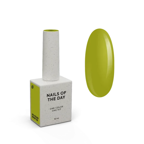 NAILSOFTHEDAY Gel Polish Grow 235 – Verde · Cobertura en una Capa · 10 ml