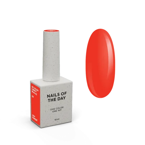 NAILSOFTHEDAY Gel Polish Carrot [Morkva] 219 – Naranja Zanahoria · Cobertura en una Capa · 10 ml