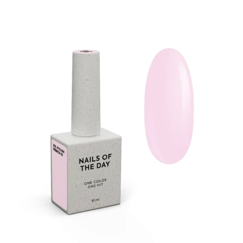 NAILSOFTHEDAY Gel Polish French 01 – Rosa Nude Semitransparente · 10 ml