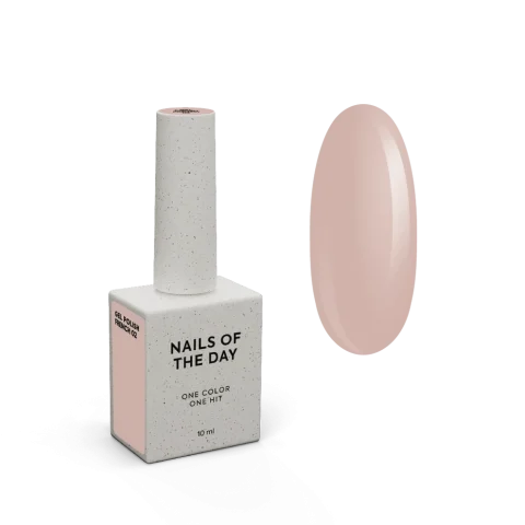 NAILSOFTHEDAY Gel Polish French 02 – Beige Nude Semitransparente · 10 ml