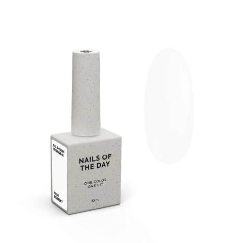 NAILSOFTHEDAY Gel Polish French White 002 – Ultrablanco Frío · Alta Pigmentación · 10 ml