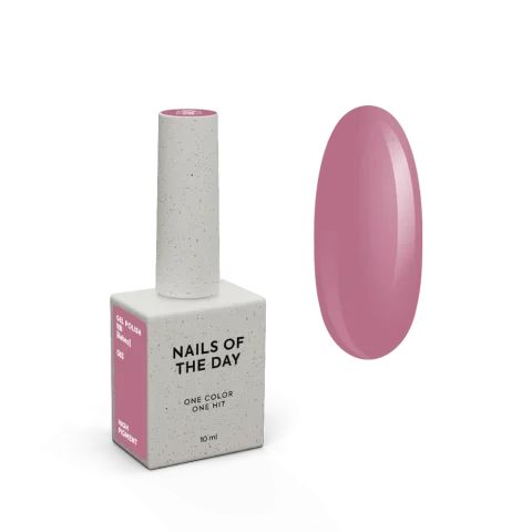 NAILSOFTHEDAY Gel Polish Rib [Rebra] 063 – Nude Rosado · Cobertura en una Capa · 10 ml
