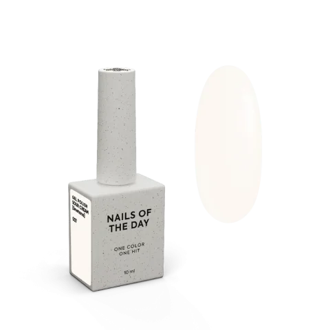 NAILSOFTHEDAY Gel Polish Sour Cream [Smetana] 007 – Blanco Crema · 10 ml