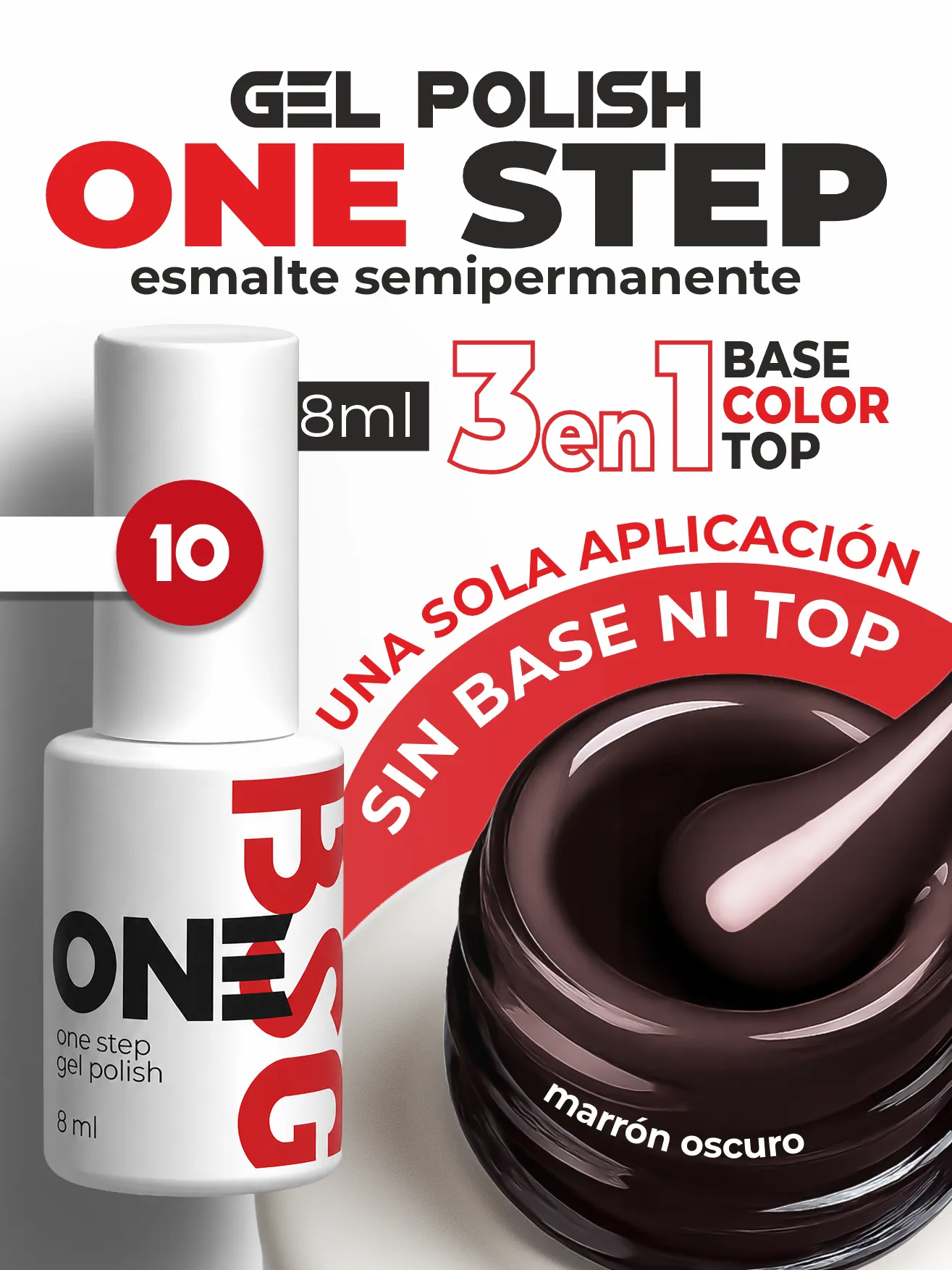 BSG One Step Gel Polish #10 (8 ml)