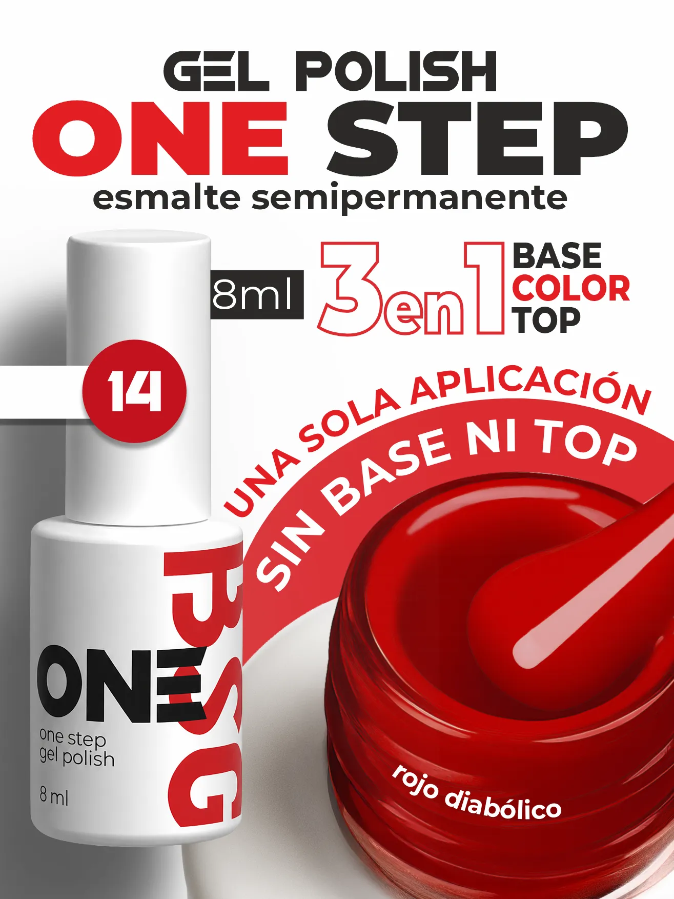 BSG One Step Gel Polish #14 (8 ml)