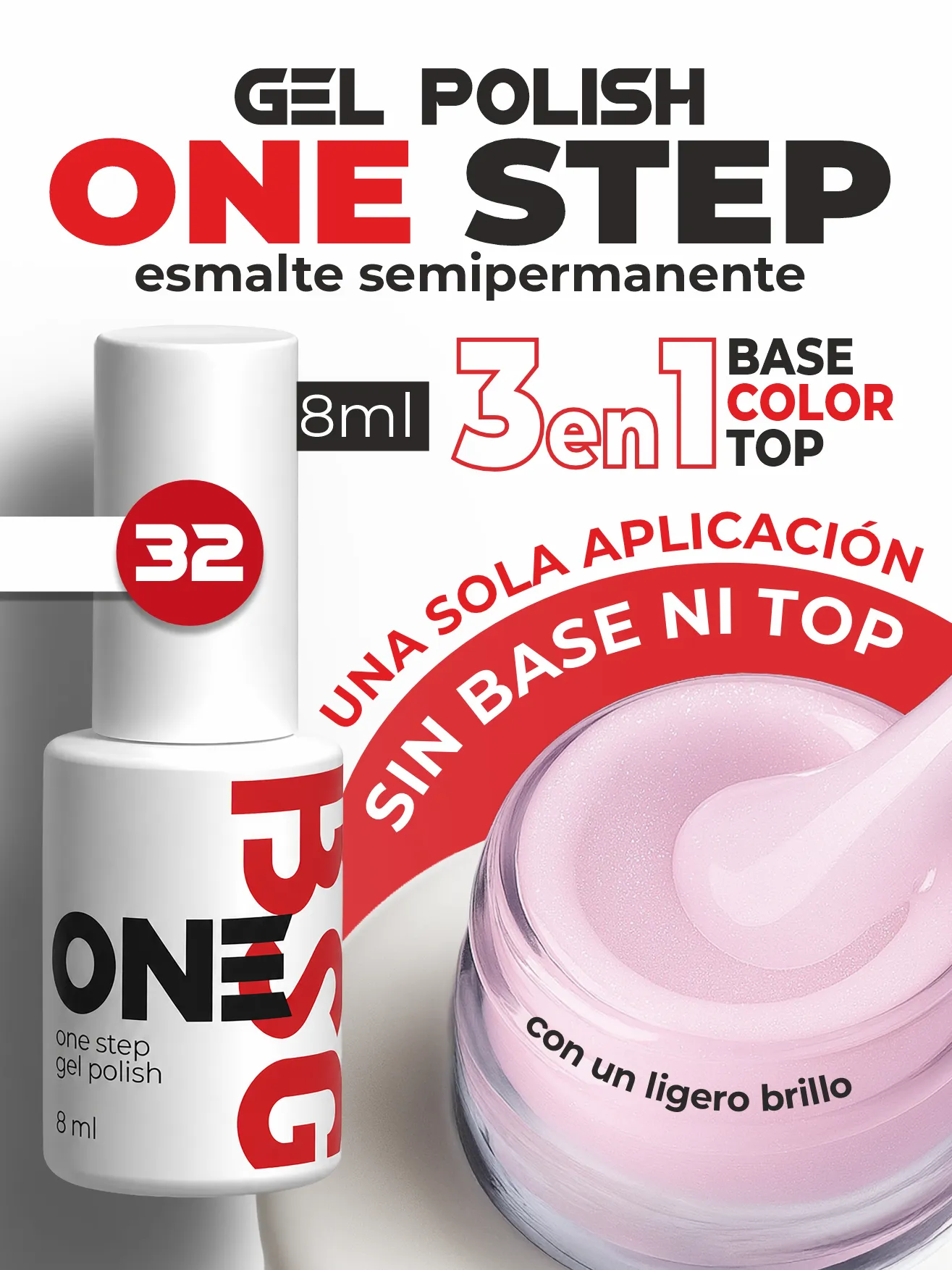 BSG One Step Gel Polish #32 (8 ml)