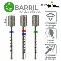 Biotech Fresa Diamante Barrel 5,0 mm con borde afilado Magic Bits