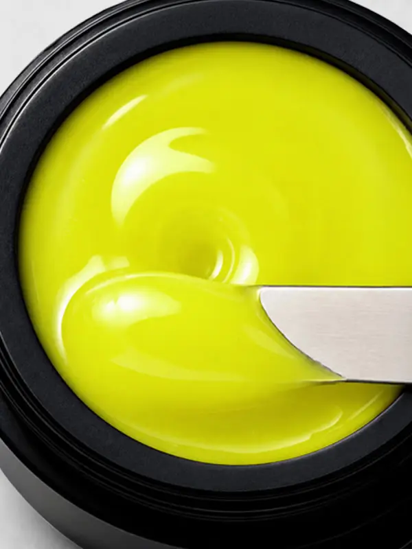 Gel duro BSG para extensiones Konfityur, 30 Amarillo Neón, BAJA VISCOSIDAD (13 g) - Imagen 2