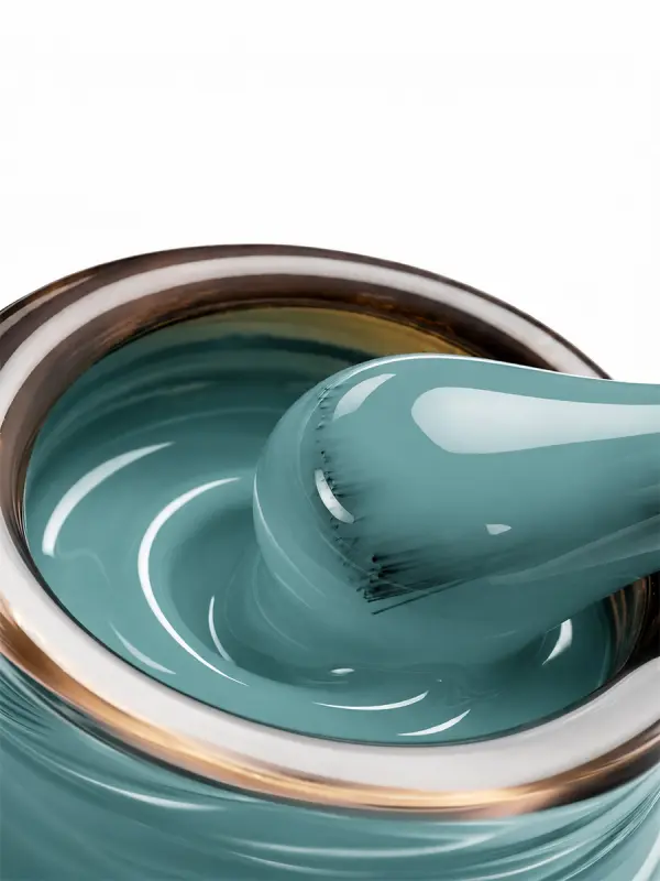 BSG Color Base Hard 115 Dusty Teal – Verde Azulado Empolvado 20 ml - Imagen 2