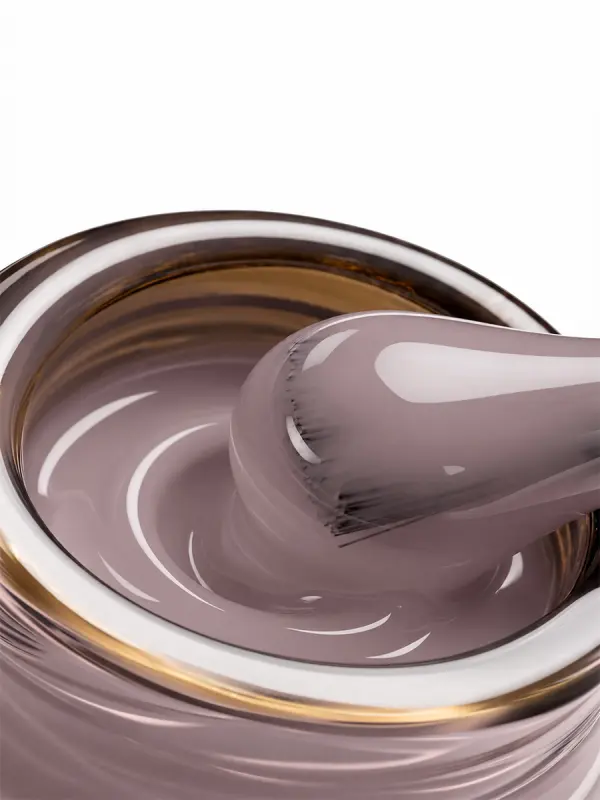BSG Color Base Hard 112 Mauve Latte – Malva Café con Leche, 20 ml - Imagen 2