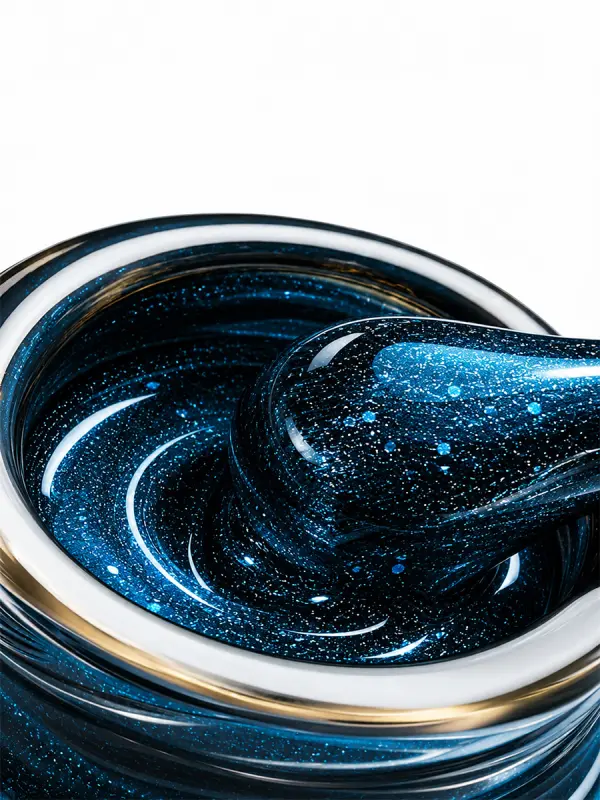 BSG Color Base Hard 124 Midnight Stardust – Polvo de Estrellas de Medianoche, 20 ml - Imagen 2