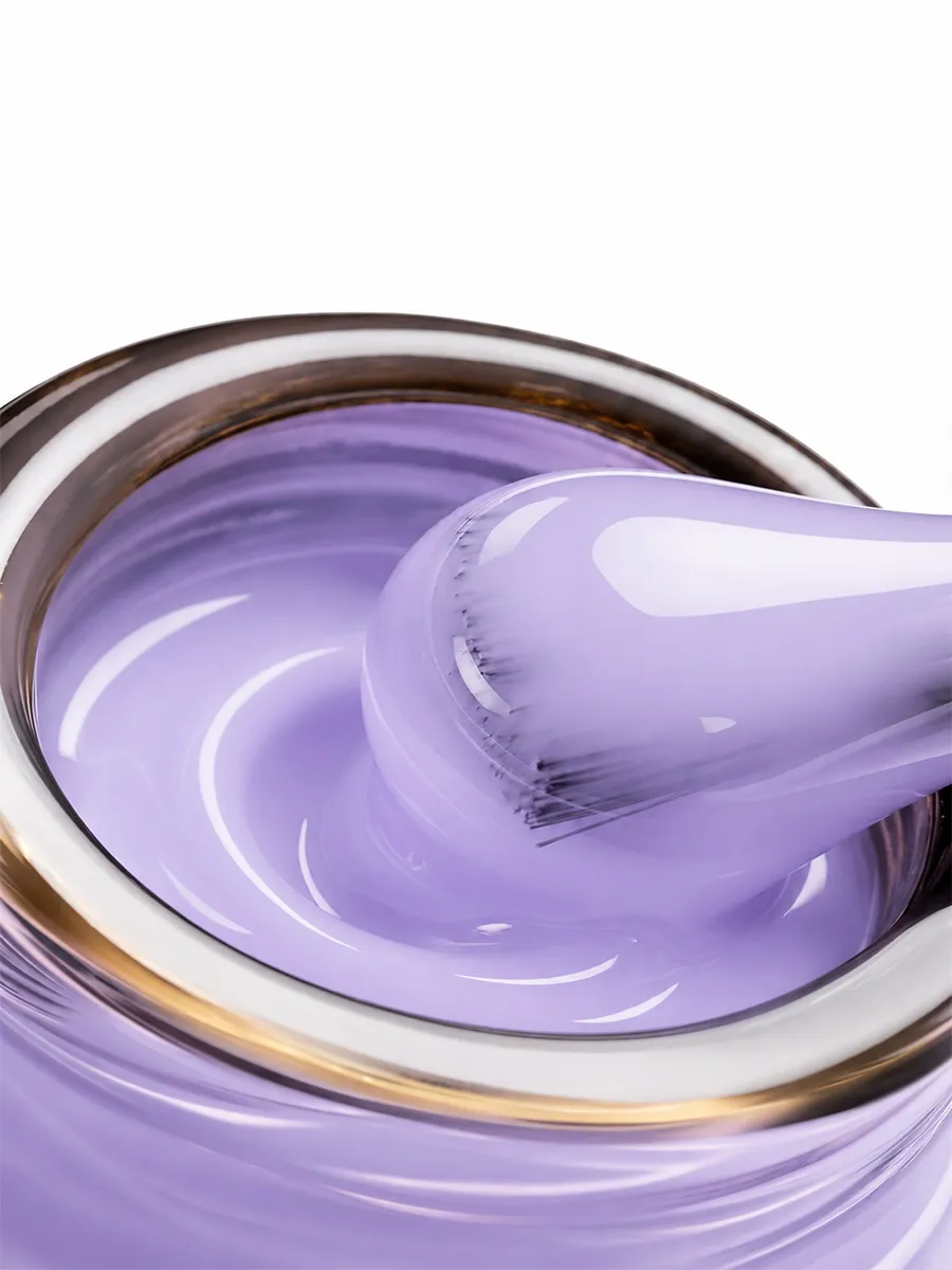 BSG Color Base Hard 51 Lilac Bloom – Lila Floral, 20 ml - Imagen 2