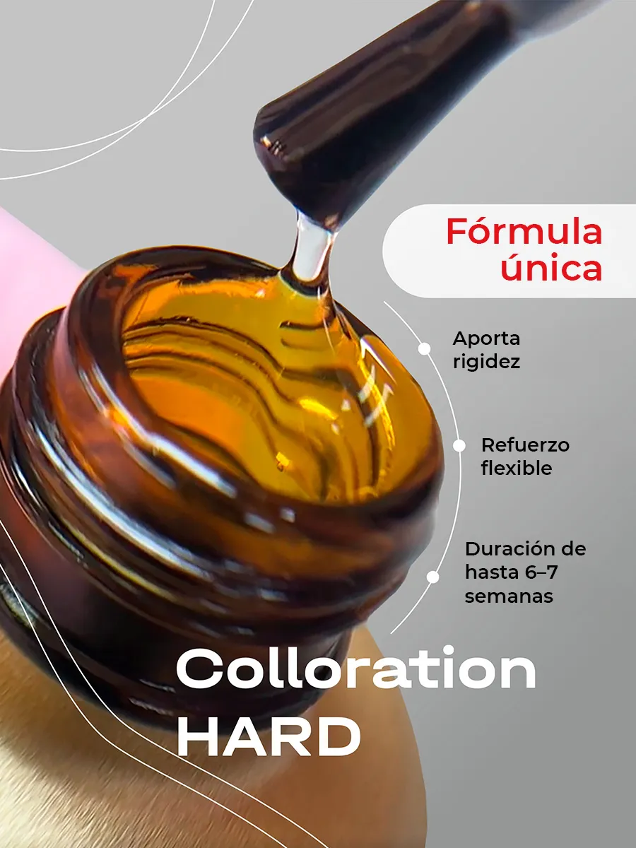 BSG Color Base Hard  61 Ruby Spark – Rojo Rubí con Destellos, 20 ml - Imagen 3