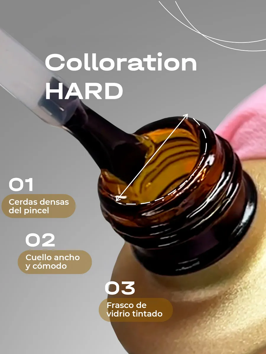 BSG Color Base Hard  61 Ruby Spark – Rojo Rubí con Destellos, 20 ml - Imagen 5